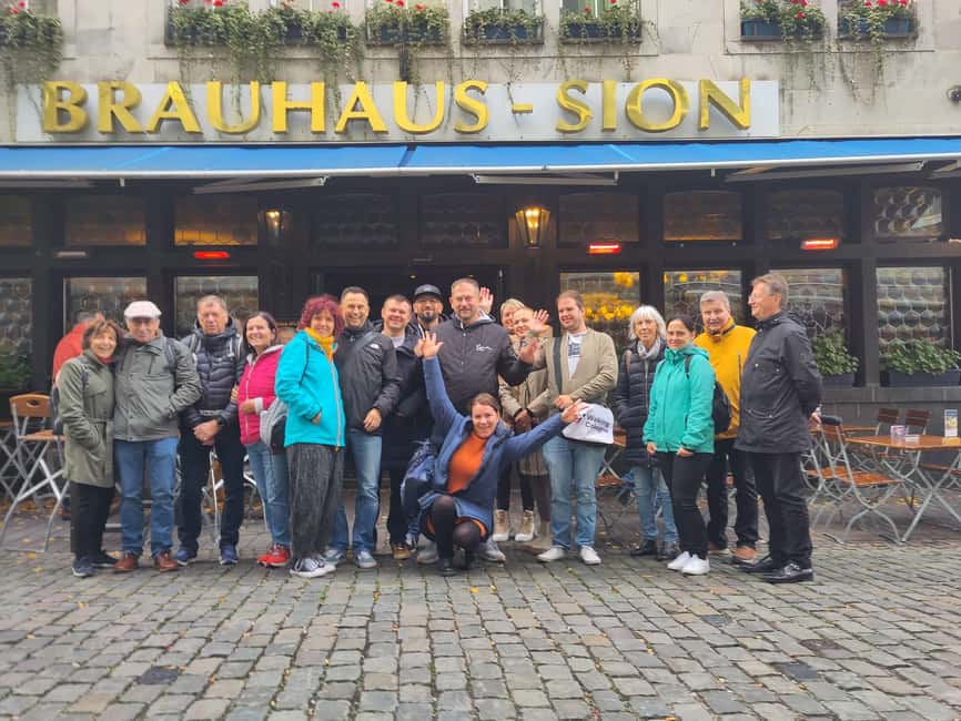 Cologne: Old Town Walking Tour inkl Brewery Visit - The Heinzelmännchen fountain and Cologne folklore
