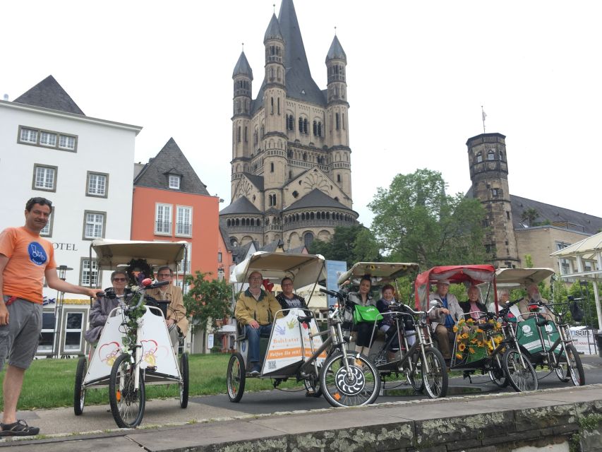 Cologne: Private Rickshaw Tour - Starting near Cologne’s tourist office