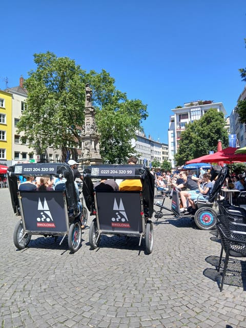 Cologne: Rickshaw Sightseeing Tour - One hour or 90 minutes: why the difference matters