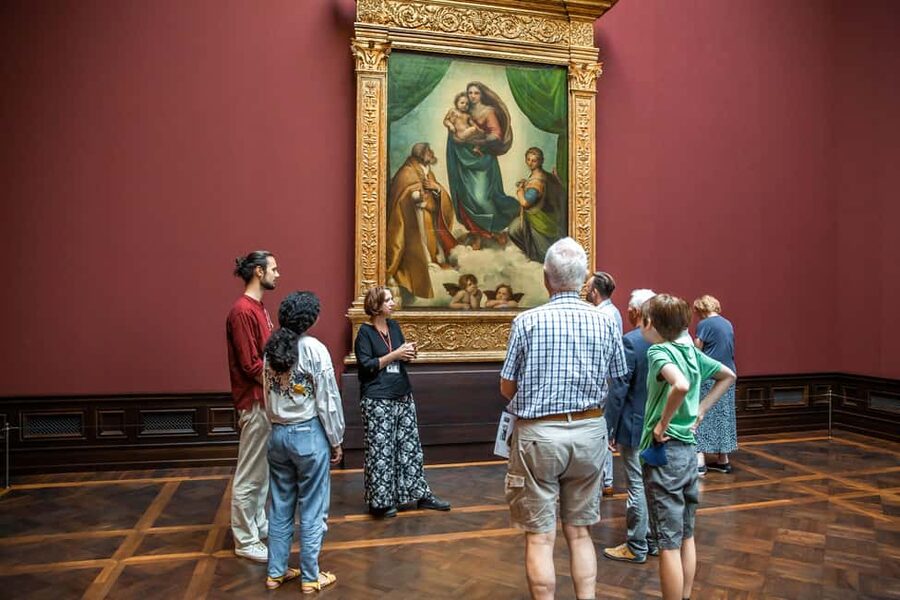 Dresden: 2 day ticket for museums of the Dresden State Art Collections - Day one in the Zwinger: painting, porcelain, and scientific instruments