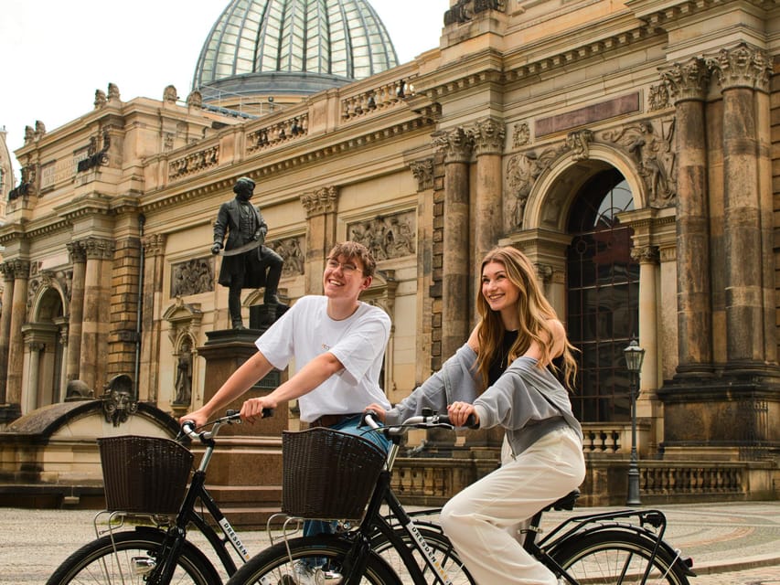Dresden: Bike Rental - City Bike with Option Children Seat - Getting Comfortable on the Classic City Bike