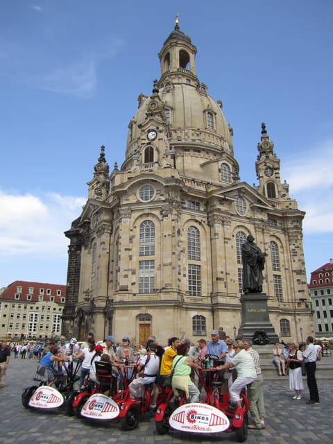 Dresden Bike Tour with Wine Tasting - The Elbschlösser break and Dresden views