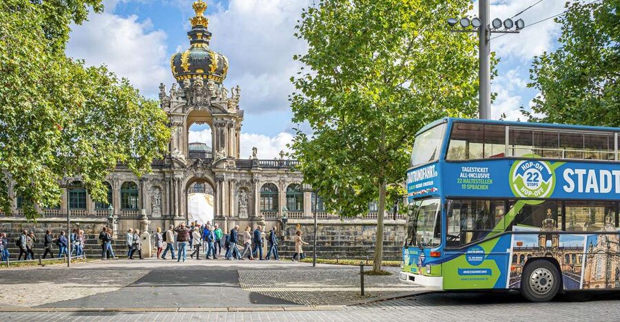 Dresden Castle Skip-the-Line Entry & 2-Day Hop-On Hop-Off - Starting at Postplatz in central Dresden