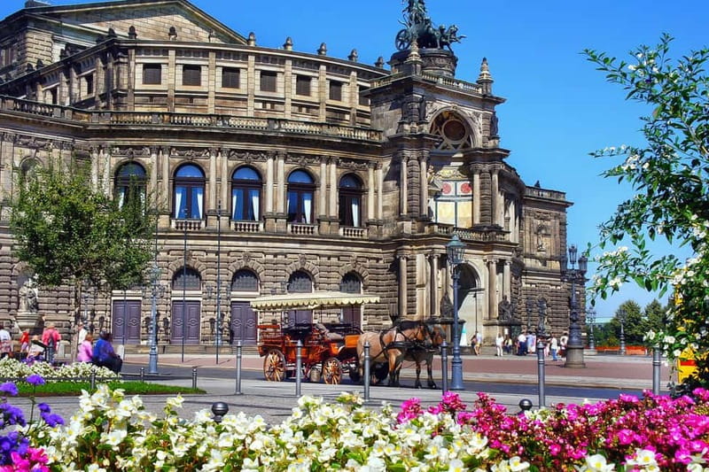 Dresden: City & Semperoper Guided Walking Tour - The Procession of Princes and the royal castle quarter