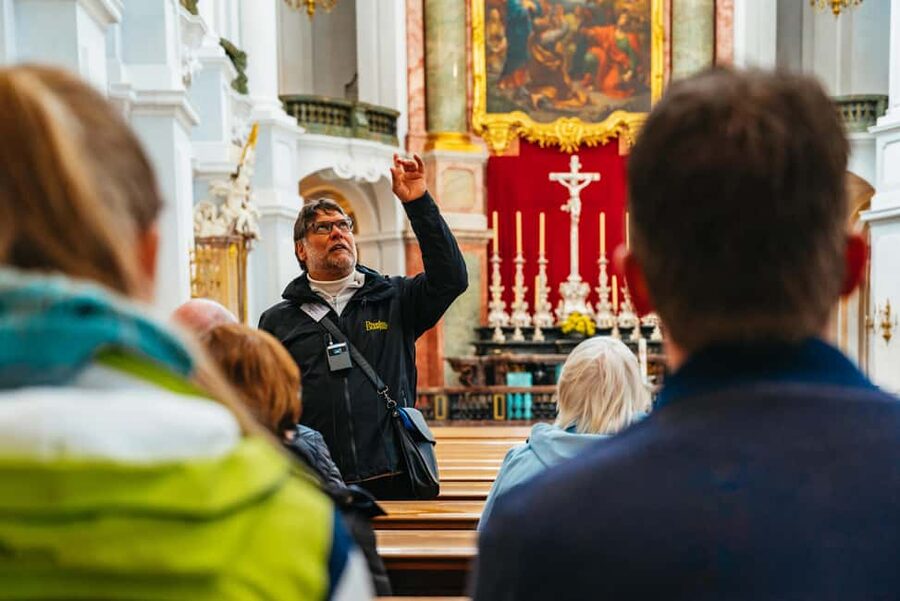 Dresden: Guided City Walk with a Cup of Coffee - Stallhof and the Fürstenzug: Dresden’s royal side