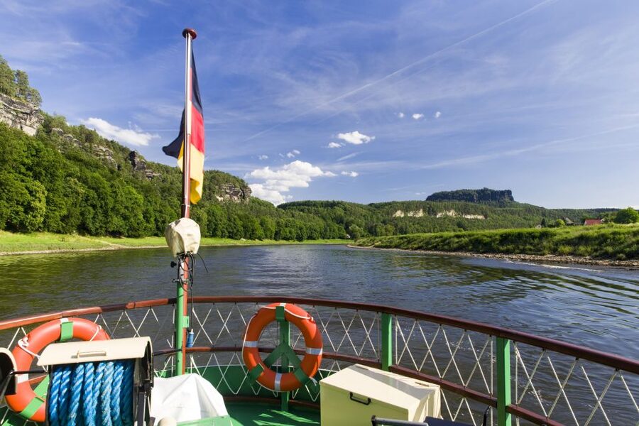 Dresden: Königstein Fortress Paddle Steamer Cruise - Pirna, Stadt Wehlen, and Kurort Rathen