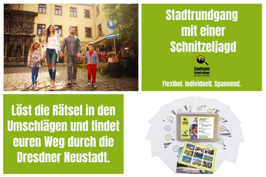Dresden Neustadt: Scavenger Hunt for Children - The Envelope System and How Much Help Children Need
