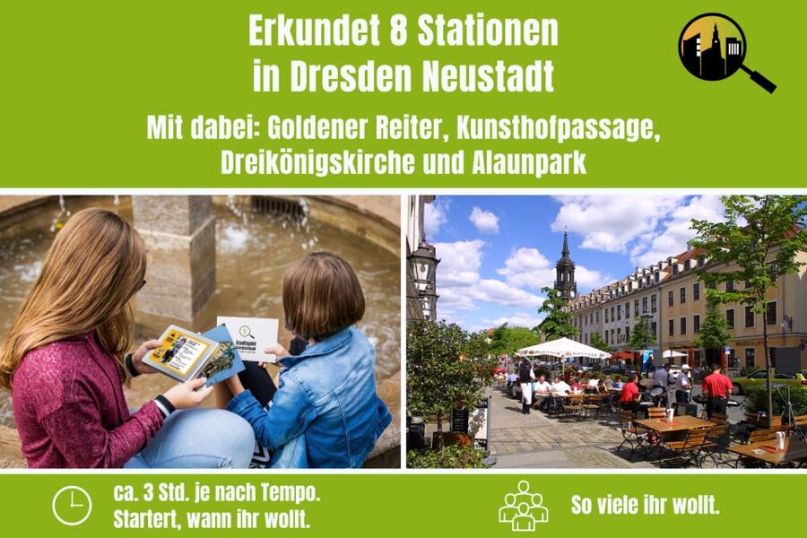 Dresden Neustadt: Scavenger Hunt for Children - Playgrounds, Cafés, and a Flexible Three-Hour Pace