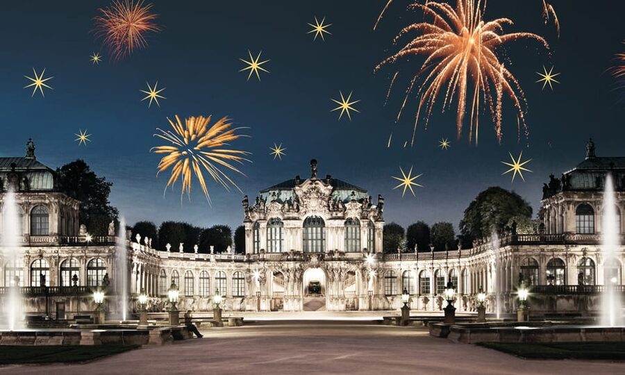 Dresden: New Year's Eve Concert at the Zwinger - New Year’s Eve timing and the fireworks plan