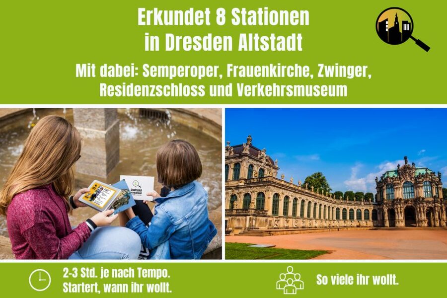 Dresden: Old Town Scavenger Hunt for Children - Key points before you book
