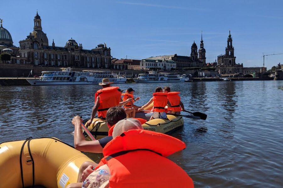 Dresden: Private Inflatable Boat Tour with Beer Garden Stop - Why seeing Dresden from the Elbe changes the city