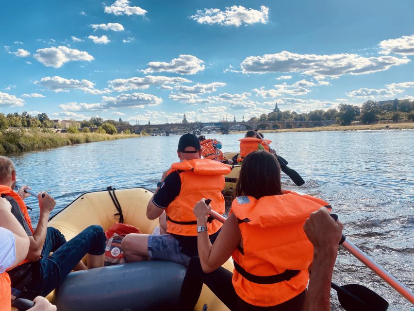 Dresden: Private Inflatable Boat Tour with Beer Garden Stop - What the $32 price really buys you