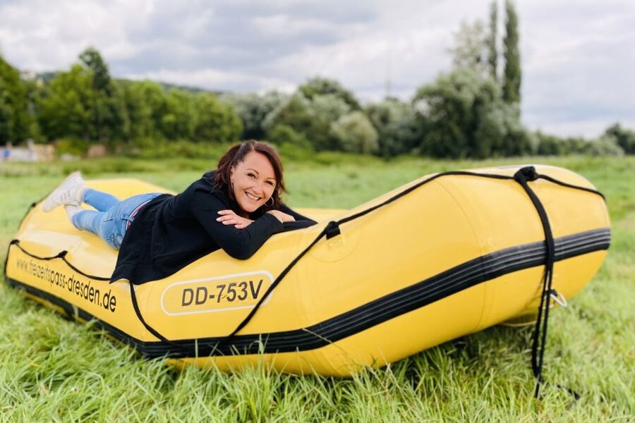 Dresden: Private Inflatable Boat Tour with Beer Garden Stop - Starting at Körnerplatz and the Körnergarten restaurant