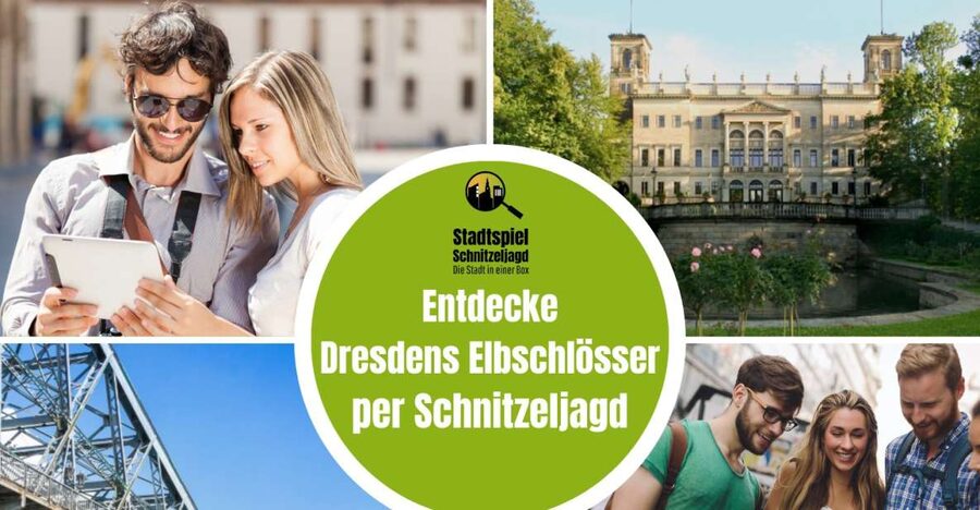 Dresden: Scavenger Hunt to Elbe River & Castles - Moving along the Elbe to Loschwitz