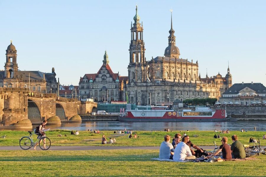 Dresden: Shared Small Group Walking Tour in English - Neumarkt: an ending with food and practical advice