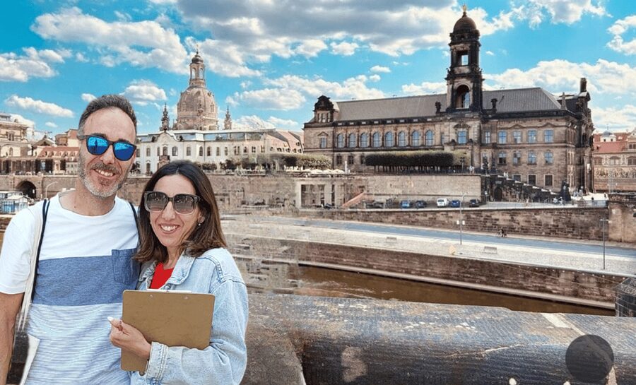 Dresden Sightseeing Treasure Hunt - Meeting at Dresden Cathedral