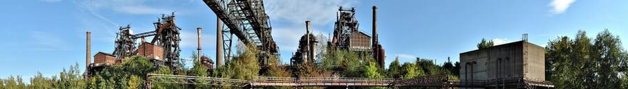 Duisburg Landscape Park GPS treasure hunt in old ironworks - Choosing the right difficulty level