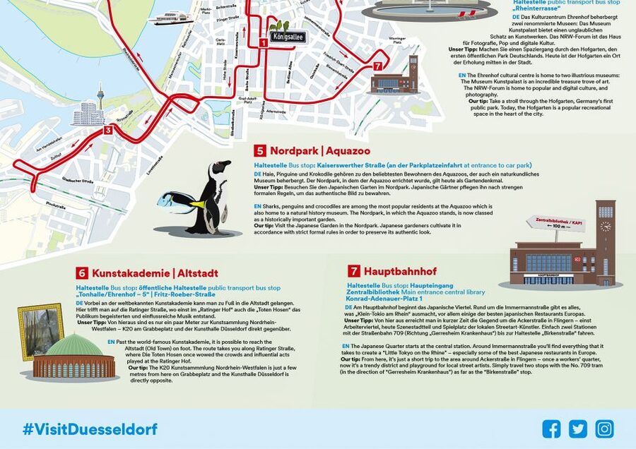 Düsseldorf: 24-Hour Hop-On Hop-Off Ticket - Key points to know before you ride