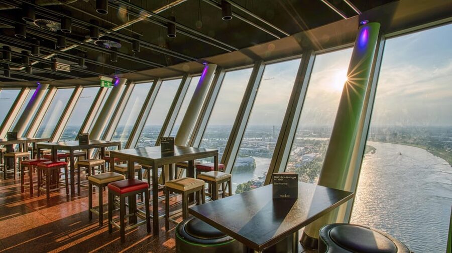 Düsseldorf: Rhine Tower Adult Entry - Is $14 good value?