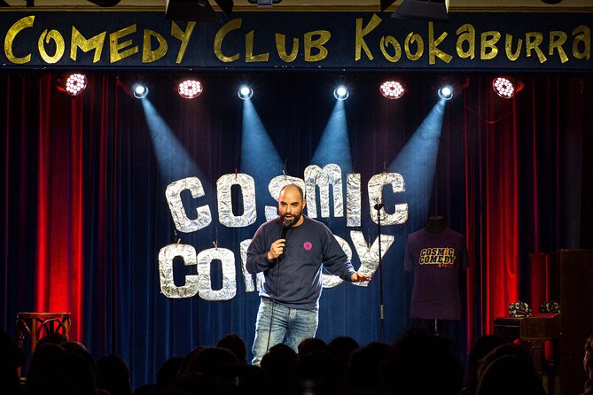 English Comedy Show with Pizza and Shots in Central Berlin - Pizza, shots, and the drink bill
