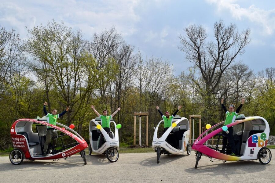 Erfurt: KiKa TV Characters Kids Tour by Pedicab - What the 75-minute pace feels like
