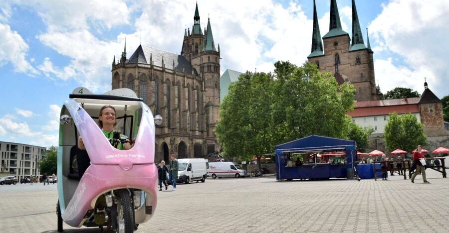 Erfurt: Private Guided Classic Old Town E-Rickshaw Tour - Why an e-rickshaw makes sense in Erfurt