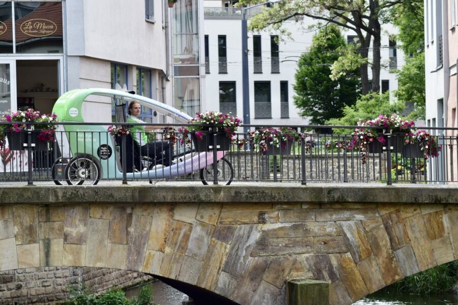 Erfurt: Romantic Rickshaw Tour For Two - Northern river meadows and the city’s greener side