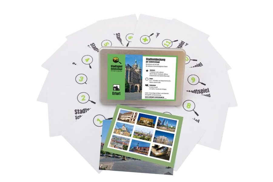 Erfurt: Schnitzeljagd, selbstgeführte Highlights-Tour - How the envelope system turns sightseeing into a game
