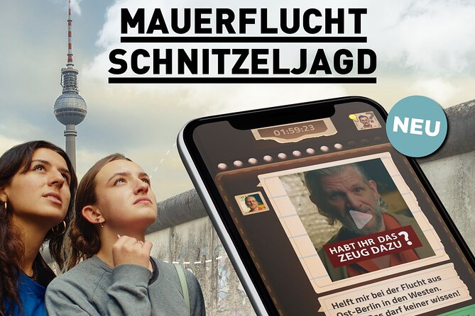 Escaping and spying on the Berlin Wall Scavenger hunt - Following clues instead of a guide