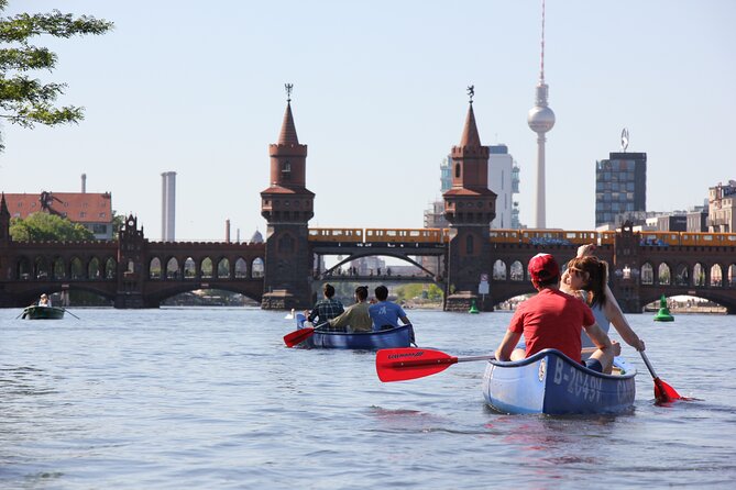 Explore Berlin by canoe - A calm start at Ratiborstraße 14c