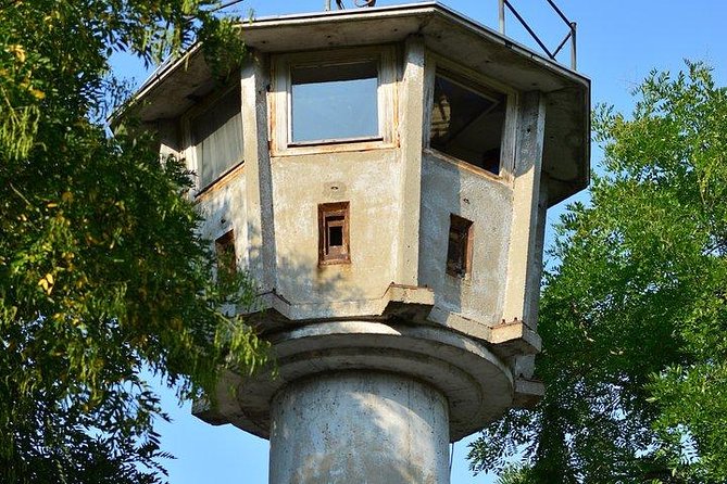 Explore The Berlin Wall: Cold War Berlin and Behind the Berlin Wall - The GDR watchtower: a rare piece of the border machinery