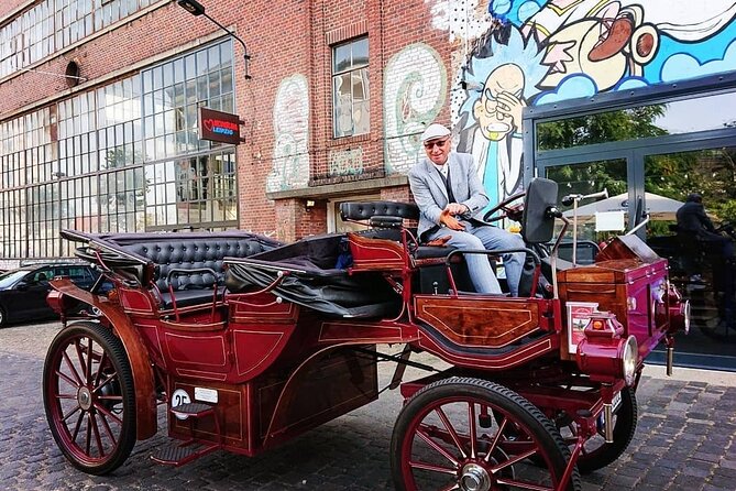 first electrical carriage in town - guided City Tours - Leipzig - Gewandhaus and Leipzig’s music tradition