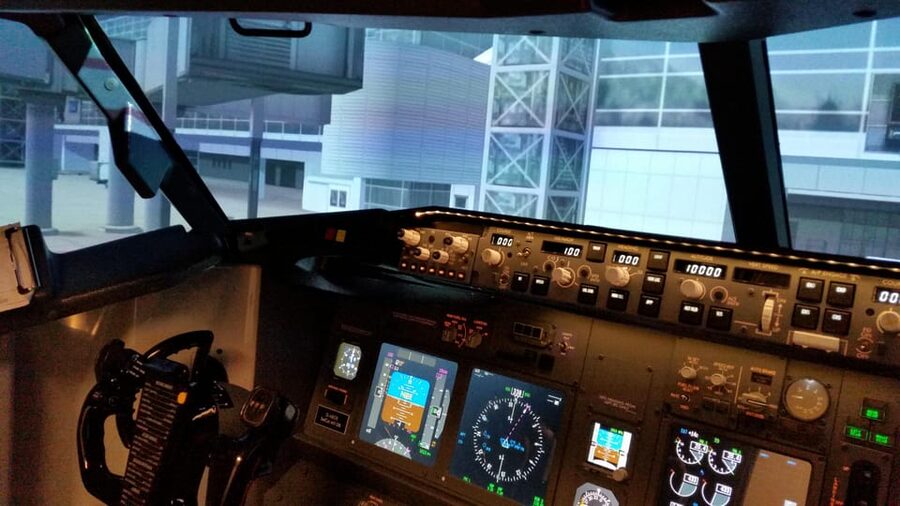 Frankfurt: "Ready for take off" - Flight Simulator B737 - Key points at a glance