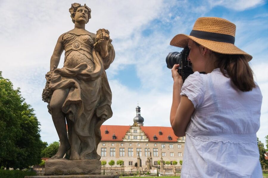 Frankfurt: Romantic Road & Rothenburg ob der Tauber Tour - Weikersheim Palace and its Versailles-style garden