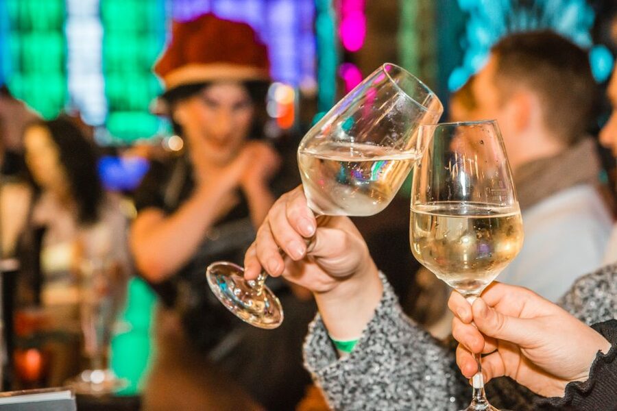 Freiburg: Guided Pub Crawl with Drinks - Freiburg after dark, with a ready-made plan