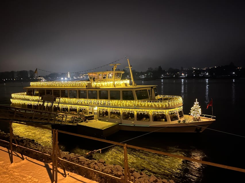 From Bonn: Christmassy Advent Cruise on the Rhine - Booking details that matter