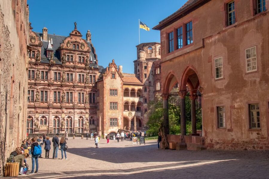 From Frankfurt: Heidelberg, Castle and Old City Guided Tour - Walking through Heidelberg’s historic center