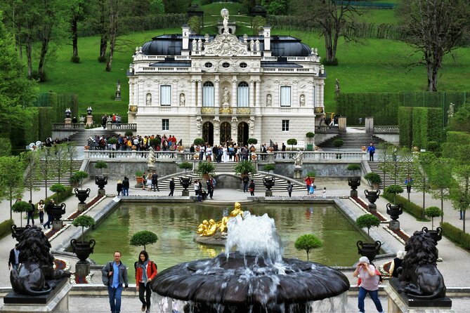 From Munich: Neuschwanstein Castle and Linderhof Private Tour - Linderhof Palace: smaller, more personal, more polished