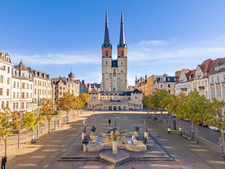 Halle (Saale) : Die Stadtrundfahrt mit dem Halle-Hopper - Why a 90-minute ride works well in Halle