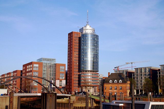 Hamburg: 1.5-Hour Comedy Bus Tour in German - St. Michaelis Church and the city’s familiar landmarks