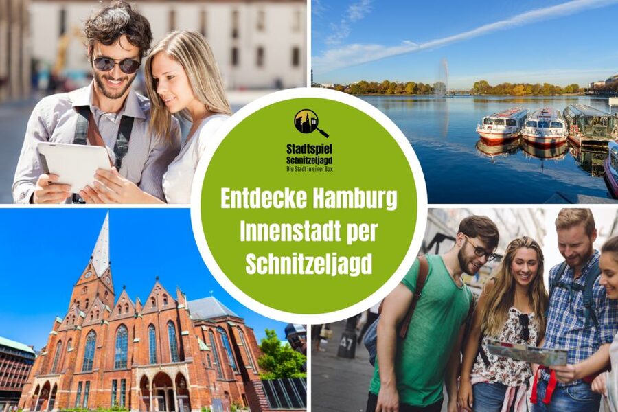 Hamburg City: Scavenger Hunt Self-Guided Tour - Key points about the Hamburg city game