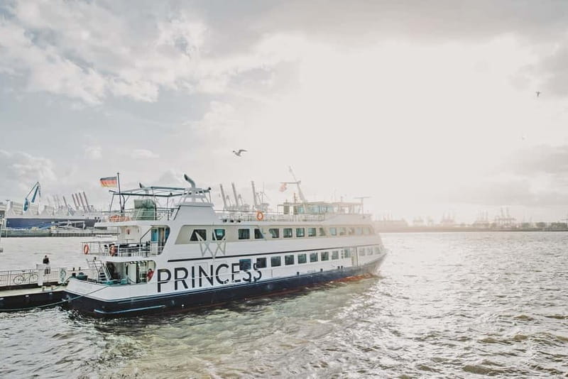 Hamburg: Guided Grand Harbor Sightseeing Cruise by Ship - The Old Elbe Tunnel and Fish Market area