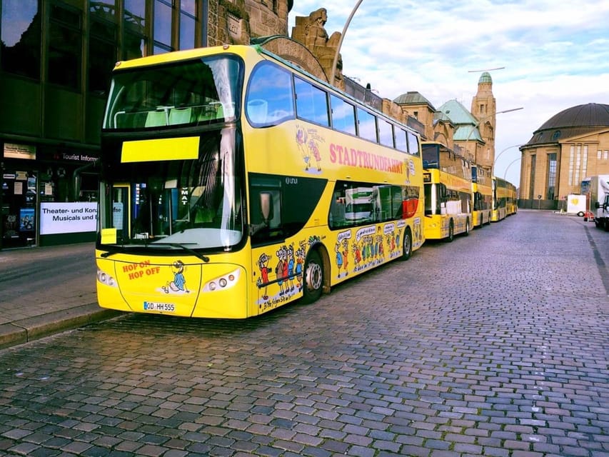 Hamburg: Hop-On Hop-Off Bus Tour Yellow Double Decker - Speicherstadt and Hamburg’s Old Town