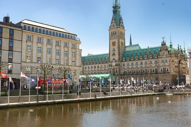 Hamburg Hop-on Hop-off Sightseeing Tour on Red Double Decker Bus - Esplanade, the Rathaus, and the Inner Alster
