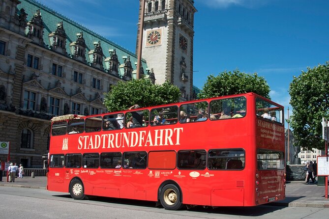 Hamburg Hop-on-Hop-off Tour, Harbor and Lake Alster Cruise - St. Michael’s Church and the Krameramt district