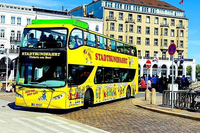 Hamburg: Hop-On Hop-Off Tour - Yellow Double Decker - Hamburg Central Station and Schöne Aussicht
