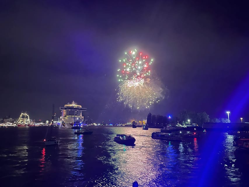 Hamburg: New Years Eve Harbour Cruise - Boarding a traditional Hamburg barge
