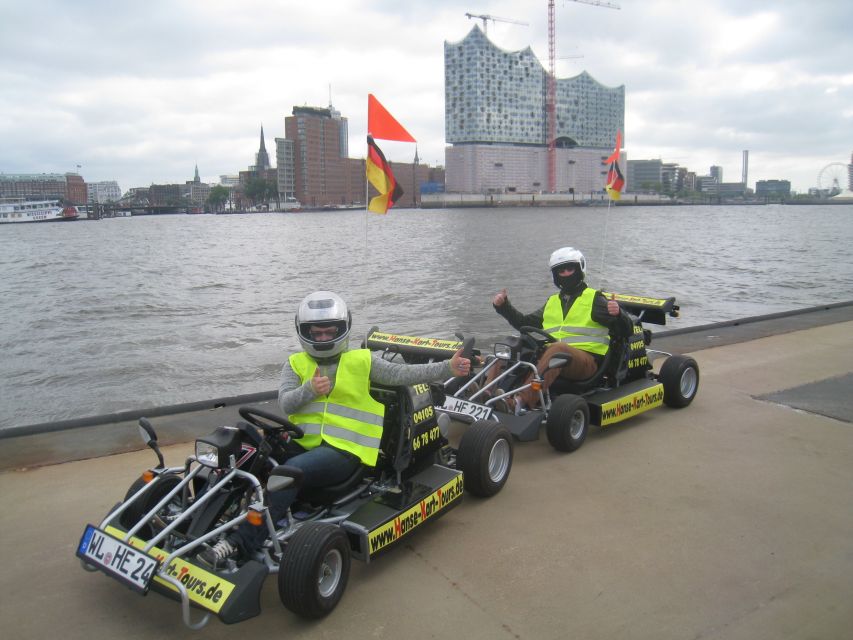 Hamburg: Panoramic Streetkart Tour - How the flexible route works