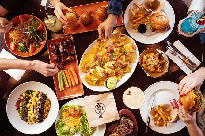 Hard Rock Cafe Munich with Set Lunch or Dinner - Food quality and portion expectations