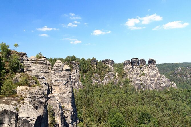 Hassle-free Bohemian & Saxon Switzerland Trip from Dresden - The climb to Pravčická Arch